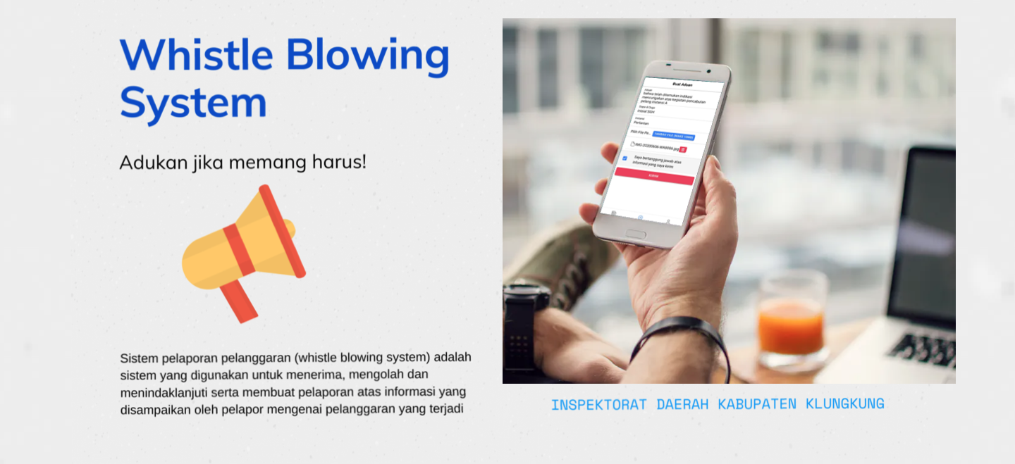 Whistle Blower System Klungkung
